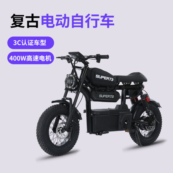 Electrib SUPER73 750W 48V 20Ah 34km/h 60Km 20" Electric Bike - Image 3