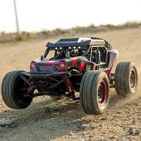 WLtoys 16101 4WD Remote Control Car With LED Off Road 4x4 RC 50KM/H High Speed Buggy Truck Super Desert Racing Toy Kids Adults - Pilt 6