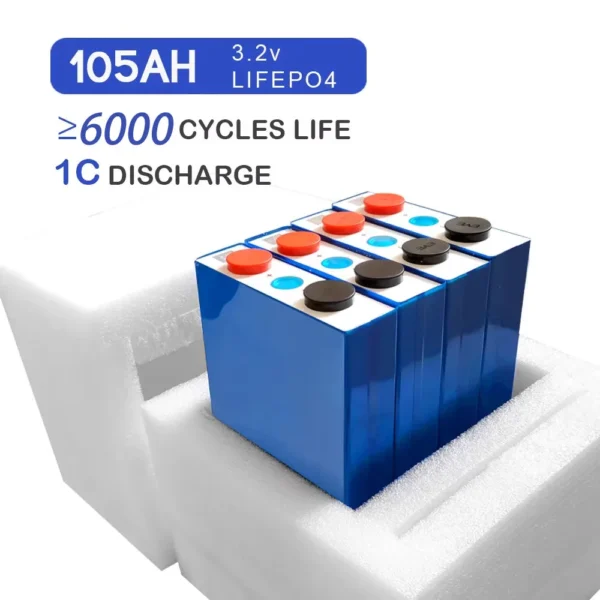 GaiaRay EVE 105Ah 3.2V LiFePO4 Battery Cells - Image 3