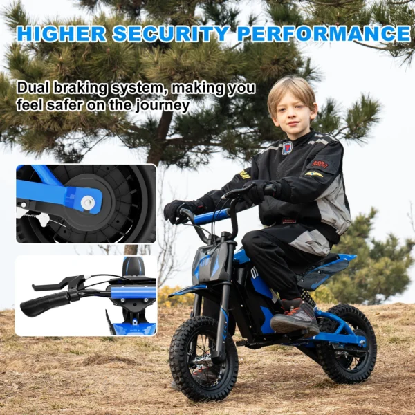 EVERCROSS TECH EV12M 300W 25 km/h 15 km,12" Children Electric Motorbike - Kuva 5