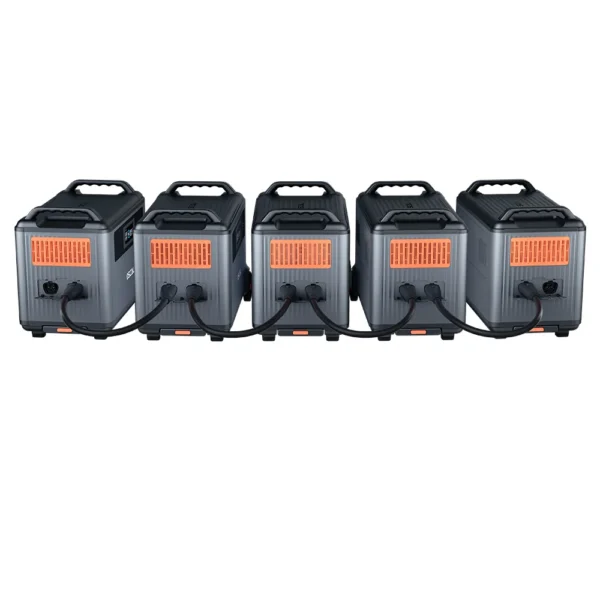 Oscal PowerMax6000 6000W Rugged Power Station, 3600Wh to 57600Wh LiFePO4 Battery, 240V Dual Voltage Output, Morse Code Signal - Image 6