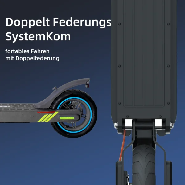HONEYWHALE 500W 30Km 32km/h Electric Scooter - Pilt 3