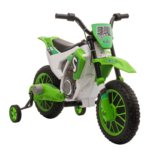 HOMCOM electric motorcycle children + 3 years 12V 2 balance wheels plus 8 km/h – Bild 2