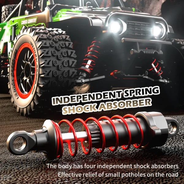 Wltoys C8805 1:14 RC Car 4WD Brushless Electric 70km/h High Speed Off-Road 2.4G Remote Control Cars Drift Monster Truck For Kids - Image 5
