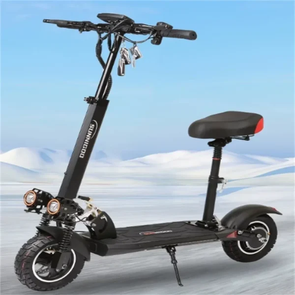 SUNNIGOO N3MAX 800W 48V 15Ah 50km/h 40-60km 10" Two-Wheel Electric Scooter - Kuva 3