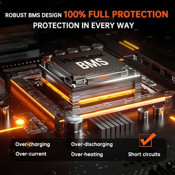 Humsienk 100Ah-150Ah 12V LiFePO4 Battery - Image 2