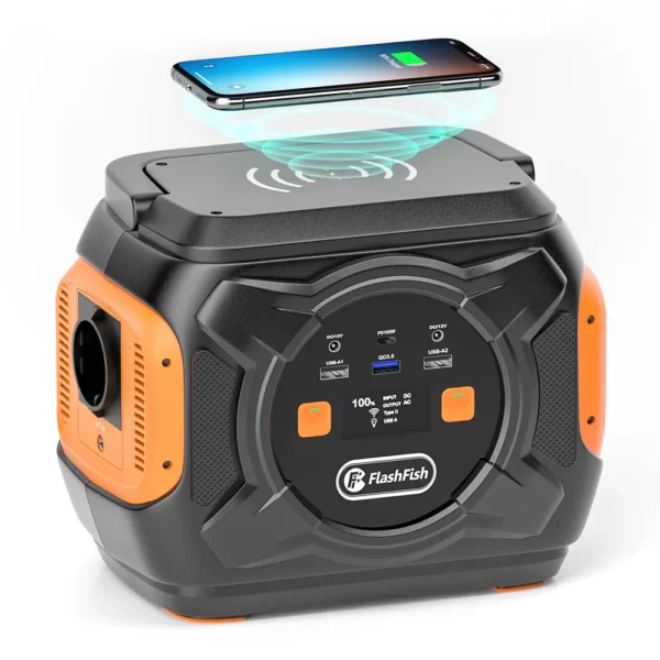 Flashfish A301 320W Portable Power Station 292Wh 80000mAh Backup portable Solar Generator For Outdoor Portable Camping Battery - Image 3