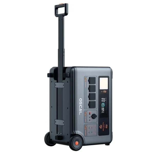Oscal PowerMax6000 6000W Rugged Power Station, 3600Wh to 57600Wh LiFePO4 Battery, 240V Dual Voltage Output, Morse Code Signal - Image 2