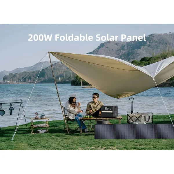 TALLPOWER TP200 200W Portable Foldable Solar Panel Solar Charger 24% Energy Conversion Efficiency solar panel support kit - Pilt 3