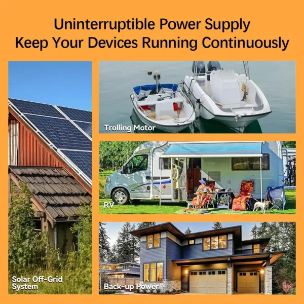 USAMR 600AH 12V LiFePO4 Battery - Kuva 5