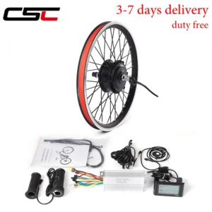 CSC electric bike Front Rear Wheel hub motor Brushless gear Kit 36V 250W 350W 500W Electric bicycle Conversion Kit e-bike