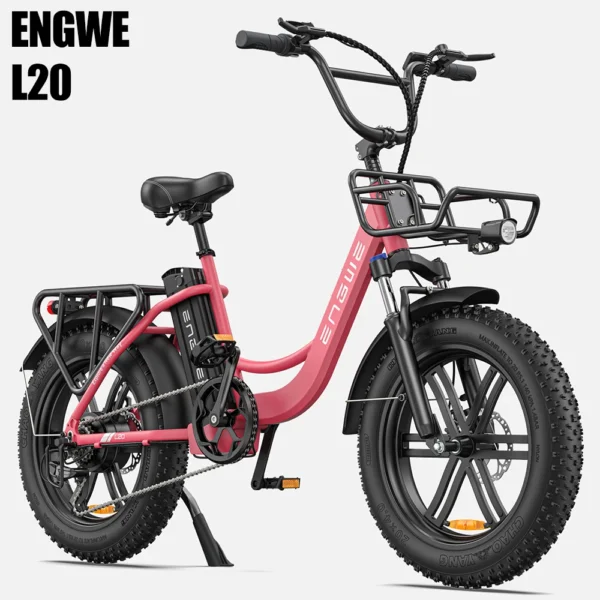 ENGWE elektriratas L20 - ülim pikamaa kruiiser linna- ja maastikuseiklusteks, maksimaalne sõiduulatus 140 km, 48V13 Ah, mägirattad