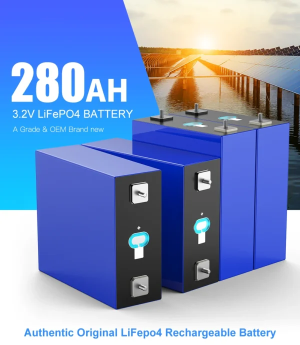 Gaiaray 3.2V 280Ah Battery Cells - Pilt 2