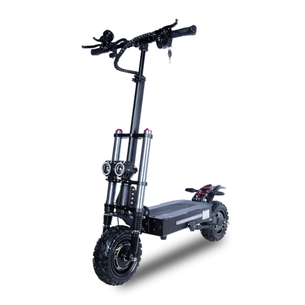 X10 Electric Scooter, X10, 6000W, 60V, 40Ah, 75-85KM/H, 60-100km, 11" Off-Road Scooter – Bild 6