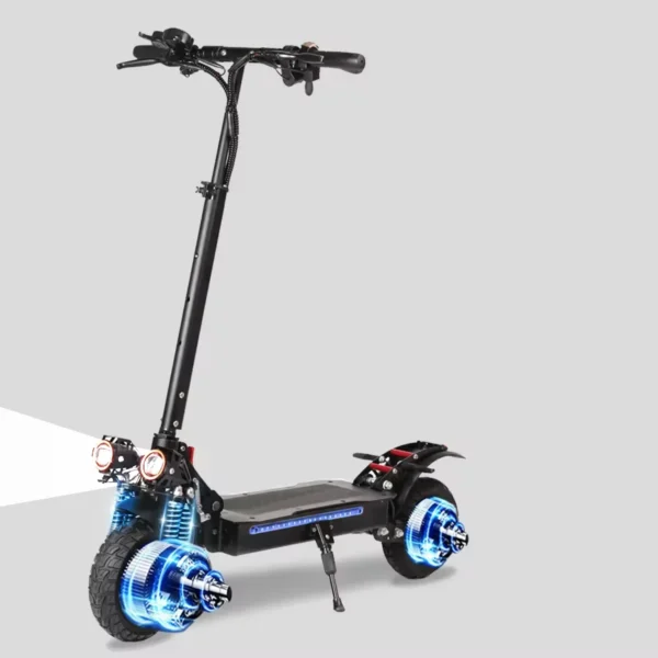 X6PRO Electric Scooter, X6PRO, 2400W, 48V, 21Ah, 68km/h, 60-80km, 10" Two-Wheel Scooter - Image 3