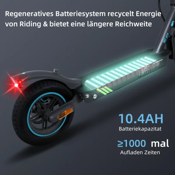 HONEYWHALE 500W 30Km 32km/h Electric Scooter - Pilt 2