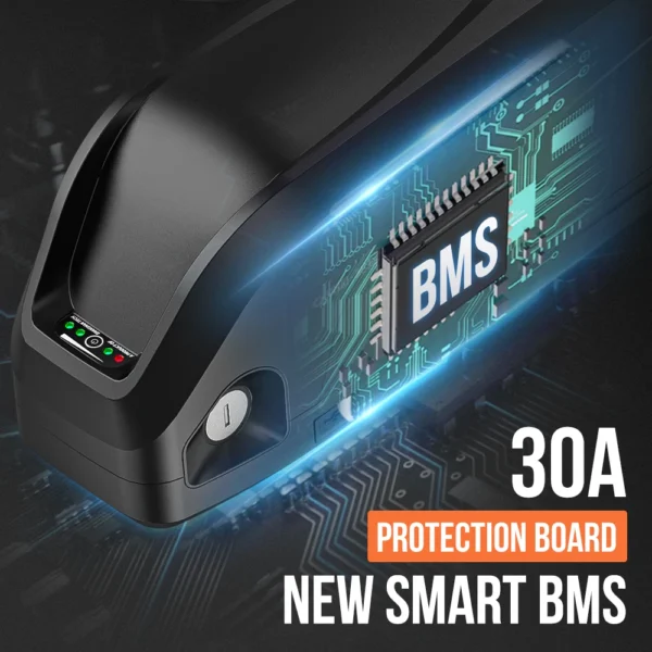 Original 48V Battery 48V 52V 20AH ebike Battery 36V Hailong Max 30A BMS 350W 500W 750W 1000W 18650 21700 Cell BBS02 BBS03 BBSHD - Image 5