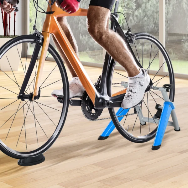 HOMCOM bicycle roller with adjustable resistance 8 levels 77x56x47,5 - Image 2