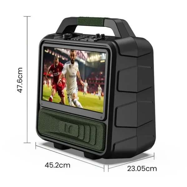 Monster VMay Portable Outdoor TV With TV Tuner Antenna 15.6 '1080P Screen 60W Audio 12V/9A Built-in recharged Battery - Image 4