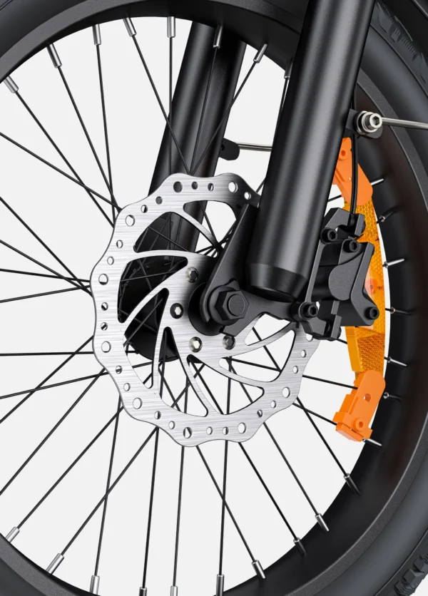 ENGWE L20 3.0 BOOST 350W 52V 13Ah 25-29km/h >60km 20" Fat Tire E-Bike – Image 6