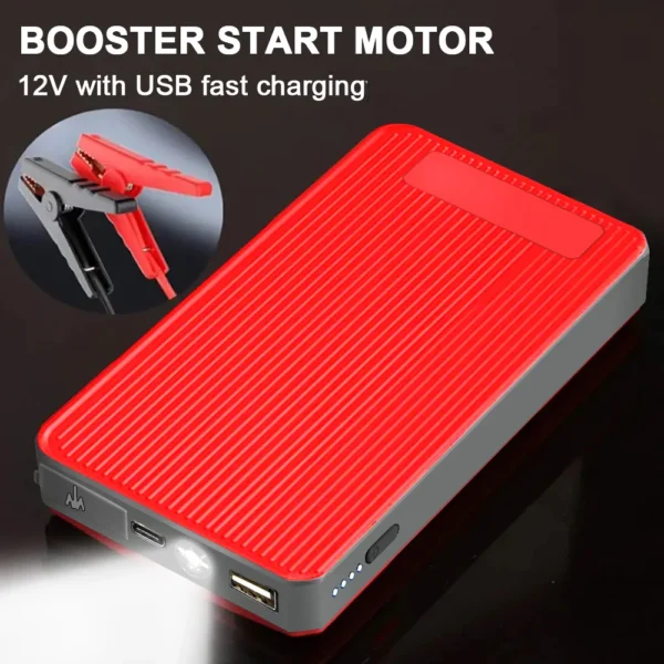 GKFLY 800A 12V Car Jump Starter Power Bank Portable Car Battery Booster ChargerStarting Device Auto Emergency Start-up Lighting - Kuva 2